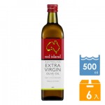 澳洲red island(紅島)特級冷壓初榨橄欖油500ml 六入