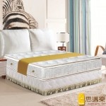 【smile思邁樂】黃金睡眠五段式正四線乳膠+記憶棉獨立筒床墊5X6.2尺(雙人)860155