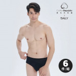 【棉花共和國】6件組-DAILY 3DD活力三角褲(透氣快乾 男內褲)